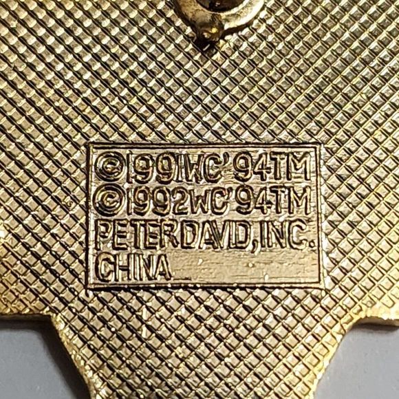 1994 World Cup FIFA Boston City Enamel Pin Mascot Soccer Original Peter Davis - Picture 7 of 7